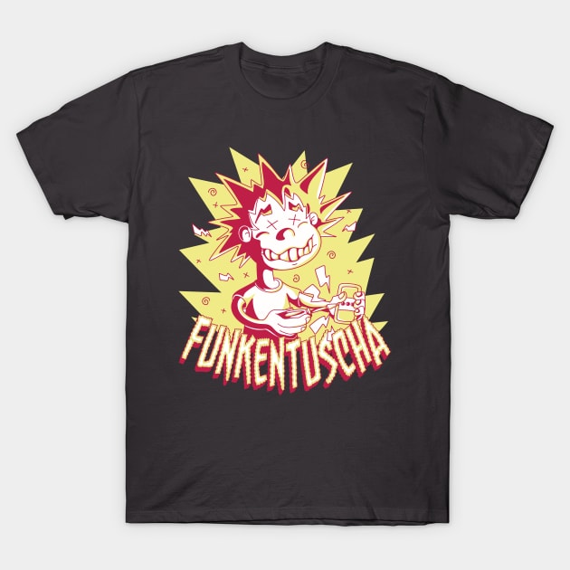 funkentuscher funkntuscha T-Shirt by Tofutiger